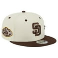 thumbnail image 3 of Men's New Era  Cream San Diego Padres Mascot Pin 9FIFTY Snapback Hat, 3 of 5