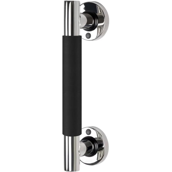 Black Heat-Resistant Door Handle Cover for Commercial Business - Door Handle Protector