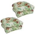 thumbnail image 3 of Blazing Needles 93184-4CH-OD-105 19 in. U-Shaped Dining Chair Cushions, Capecod Summer - Set of 4, 3 of 3