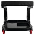 thumbnail image 2 of Performance Tool W85007 D-Frame Creeper Rolling Work Seat with Tool Tray for Garages and Workshops, 11.5 x 12.5 In. Tray, Black, 2 of 9