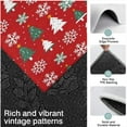 thumbnail image 3 of Red Christmas Tree and Snowflake Pattern Kitchen Rugs Sets Of 3,Kitchen Runner Rugs Non Skid Washable,Decorative Kitchen Floor Mats for Kitchen,Sink,Laundry,17"x30"+ 17"x47" + 17"x59", 3 of 6
