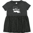 thumbnail image 3 of Inktastic Nola Girls Baby Dress, 3 of 5
