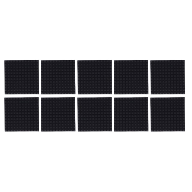 Almohadilla De Aislamiento Acústico, Panel De Absorción Acústica Fácil Operación 10PCS Para Estudio De Grabación Para Fábrica ANGGREK Otros