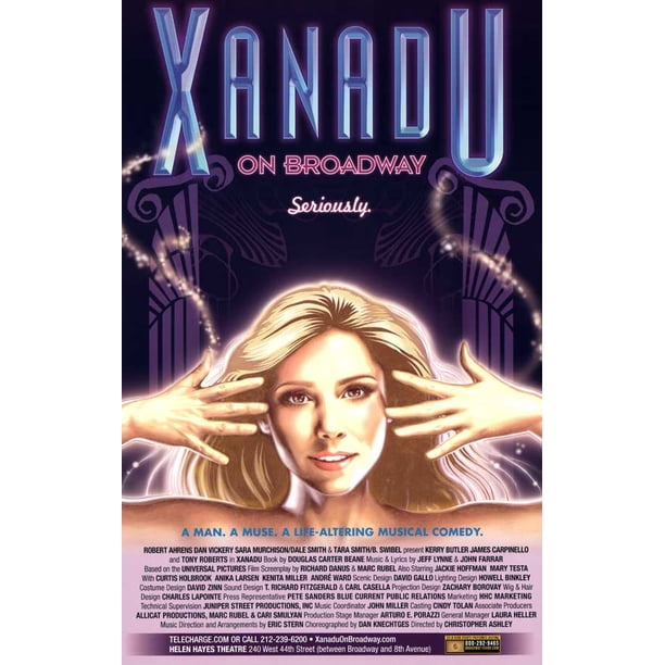 Xanadu Broadway Movie Poster Style A 27 X 40 Walmart Com