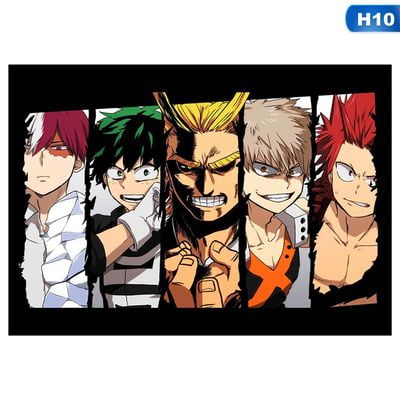 Shiyao My Hero Academia Poster Main Characters Size 29 7 42cm Walmart Com