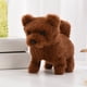 thumbnail image 1 of Electronic Plush Toys Puppy Plush Singing Interactive Puppy Stuffed Animals Animated Funny Toys Tail Wagging, Gifts for Boys Girls（Little Pine Lion [Brown]）, 1 of 4
