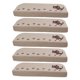 thumbnail image 5 of unbranded 5Ud Tapetes Antideslizantes Para Escaleras Beige Con Reducción De Ruido Y Material De Poliéster Y PVC, 5 of 8