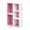 Pink, variant on Mifurn 5-Cube Storage Organizer Bookcase, Bookshelf, Pink