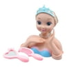 Styling Head Doll for Girls Rapunzel Styling Head Pretend Play Set,Blonde Hair Styling Head Princess Dolls Head Rapunzel Dolls with Comb and Mirror for Kids