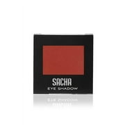 Sacha Cosmetics Single Eye Shadow, Best Highly Pigmented Eyeshadow Makeup Powder, Shimmer Glitter & Matte Colors, 0.06 Oz, High Voltage Orange