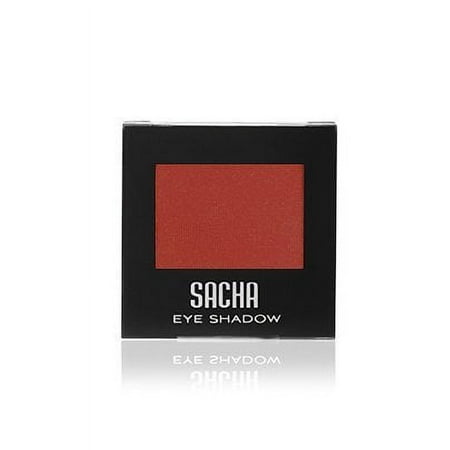 Sacha Cosmetics Single Eye Shadow, Best Highly Pigmented Eyeshadow Makeup Powder, Shimmer Glitter & Matte Colors, 0.06 Oz, High Voltage Orange