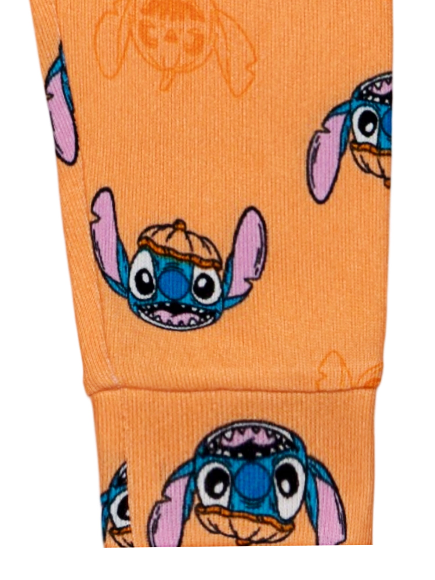 Lilo & Stitch Girls Halloween Long Sleeve Top and Pant Pajama Set, 2-Piece, Sizes 4-10