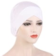thumbnail image 4 of EnJoCho Women Dress Turban Female Casual Solid Head Hat Cap Hair Cover Wrap Headwear Muslim Turban Cap, 4 of 4