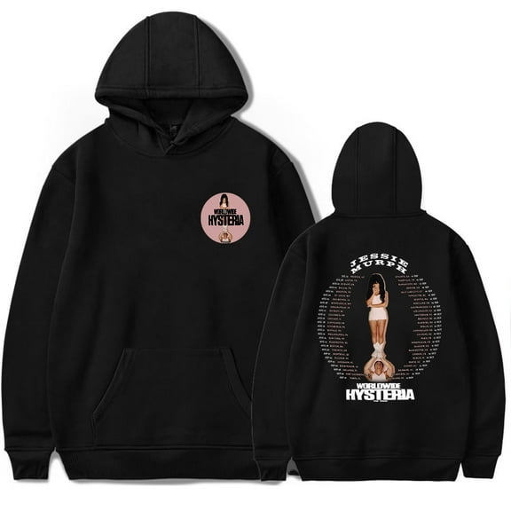 Jessie Murph Worldwide Hysteria Tour Hoodies Merch For Men/Women Winter Long Sleeve Pullover Streetwear