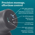 thumbnail image 3 of Homedics Therapist Select Percussion Deep Tissue Massage Gun with 5 attachments, 3 of 5