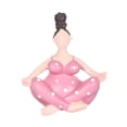 thumbnail image 4 of Escultura de chica de , figura creativa de resina, estatua moderna, adorno de escritorio para dormitorio, estantería, armario, entrada, regalo de Rosa, 4 of 8