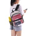thumbnail image 5 of Mochila transparente mini ZHAOCHENG impermeable para estadios negra, 5 of 5