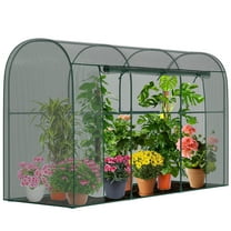 XgoodX 118x39x71 in Crop Cages for Garden Plant Oversized Tent Cage Garden Cage-Arched