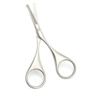 Home Salon Trimming Makeup Safe Round Tip Eyebrow Scissor Useful Stainless Steel