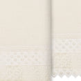 thumbnail image 2 of Linum Home Textiles 2 Piece Cotton Embellished Bath Towels, off-White, 2 of 3