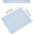 thumbnail image 2 of 1set 4pcs 4 colors Suede Fabric Glasses Cleaning Cloth Rectangle Mixed color 169x137x0.2mm, 2 of 7