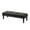 Black Turquoise Aztec Diamond, variant on Glofpot Elastic Bench Cover, Stretch Removable Bench Seat Slipcover, Washable Furniture Protector for Dining Hallway Entryway Bench, Southwest Geometric