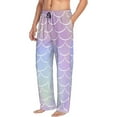 thumbnail image 2 of Fotbe Fish Scale1 Men's Pajama Pants,Sleepwear Pants,Pj Bottoms Drawstring And Pockets-Small, 2 of 9