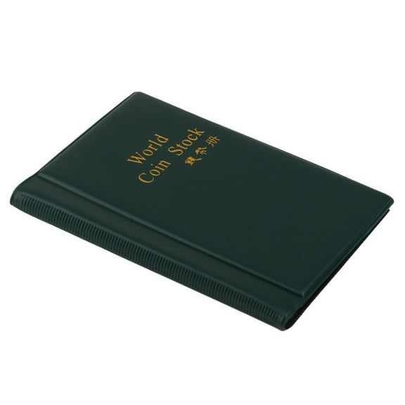 120 -Coin Holder Currency Album for Bills and Coins