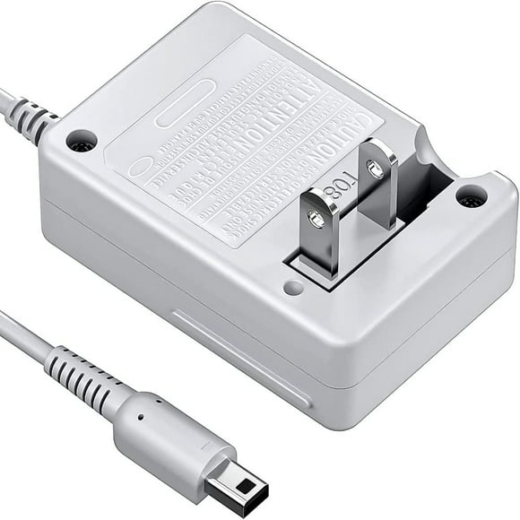 LNGOOR 3DS Charger Compatible For Nintendo 3DS/ DSi/DSi XL/ 2DS/ 2DS XL/New 3DS XL 100-240V Wall Plug Adapter