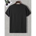 thumbnail image 4 of Men's Game Controller And Heartbeat Print T-shirt, Crew Neck And Short Sleeve Tee, Casual And Stylish Leisure Tops For Summer Street And Daily Wear, Casual Sporty Tee, Summer Gifts, 4 of 8