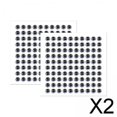 thumbnail image 1 of Paquete de 2-6, 200 Uds., simulación de ojos de señuelo, señuelos de pesca, cebos de pesca, ojos 2 piezas, 1 of 8
