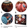 thumbnail image 3 of Designart "Coral Octopus peaceful Submersion III" Animals Canvas Wall Art, 3 of 5