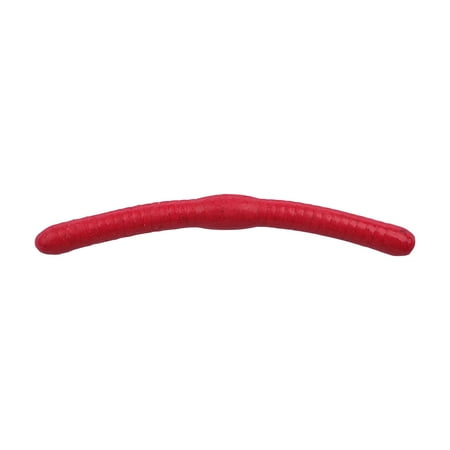 Berkley Gulp! Alive! Fat Floating Trout Worm Fluorescent Red 2in Short FatSoft Bait Worm Perfectly Designed for Trout Infused with Scent