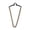 Gold, variant on Size one size Men's Single Loop Tie Chain