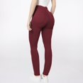 thumbnail image 5 of Red Women's Casual Pants, Fashion Leggings Women Waist Pants Trousers Butt High Pants,Women's Casual Pants M, 5 of 5