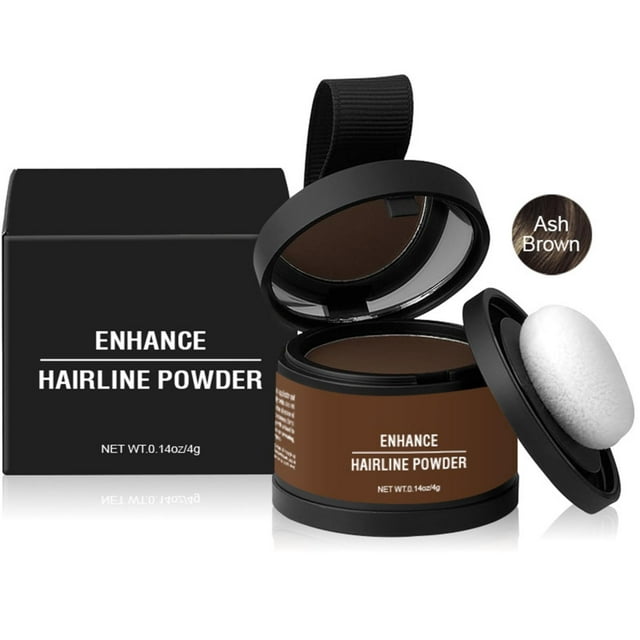 Hairline Powder Enhance Hairline Powder Hairline Powder Instantly Conceals Hair Root Up Hair Powder (Light Blonde), Polyester Hair Care Net