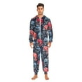thumbnail image 6 of joogoo Football Helmet Unisex Adults Onesies Pajamas Jumpsuits L, 6 of 7