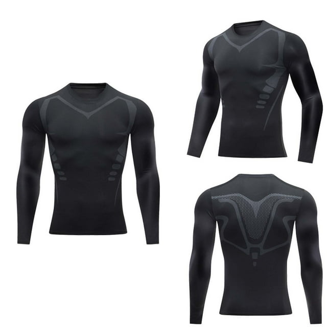 TopLLC Long Sleeved Running Breathable Sweatwicking Quick DryingTight Top Perfect Sleeve