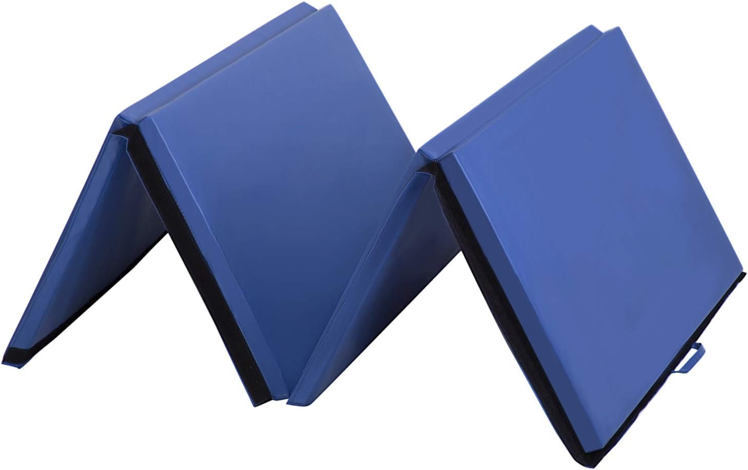 YRLLENSDAN Folding Gymnastics Mat 4x8x2 for Home, High Density Anti