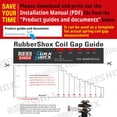 thumbnail image 3 of U.S. RubberShox DuraTPE Series Front-Rear Car Coil Spring Buffer Cushion/Automotive Suspension Shock Absorber Retainer Performance Booster Kit Universal Type A-F Vehicle Auto Parts (CSB Plus, D), 3 of 4