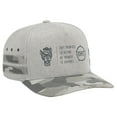 thumbnail image 4 of Unisex Colosseum  Gray NC State Wolfpack OHT Squad Podium Adjustable Hat, 4 of 5