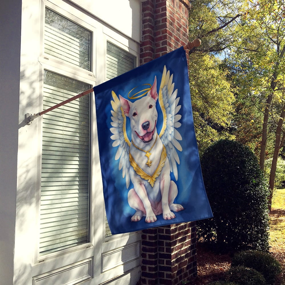 Bull Terrier My Angel House Flag 28 in x 40 in