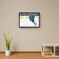thumbnail image 2 of Joe Pavelski 20x29 Framed Canvas San Jose Sharks - Officially Licensed NHL Wall Art, 2 of 6
