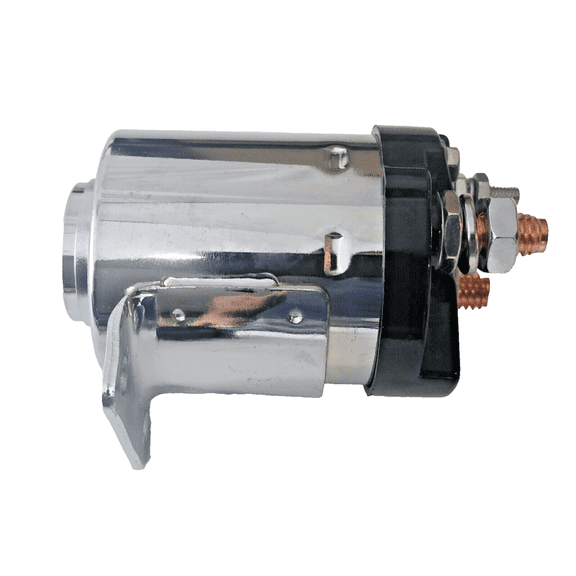 FOR HARLEY STARTER SOLENOID CHROME 1965-88 4 SPEED 71469-65 A,B  71469-69