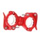 thumbnail image 4 of Naiovety 360 Rotación Ciclismo Bicicleta Luz Linterna Abrazadera Bicicleta Antorcha Clip Montaje Soporte de luz Soporte Ciclismo rojo blanco Naiovety HW4561-04B, 4 of 5