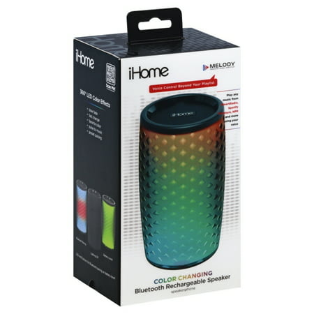 iHome iBT78B Portable Bluetooth Smart Speaker Siri Google Assistant Supported