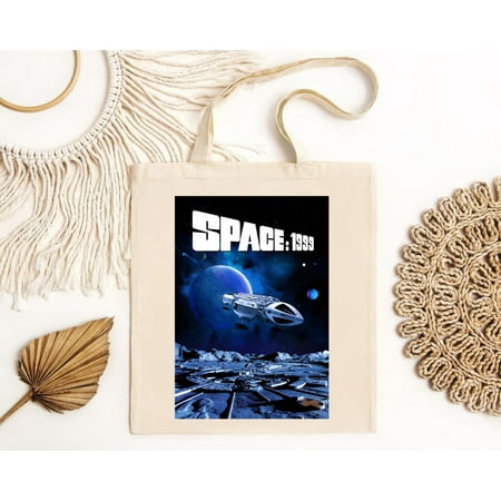 vintage Space 1999 Poster Tote Bag-TH18459