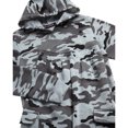 thumbnail image 3 of Coney Island Boys Sweatsuit Set Breathable Soft Fleece Hoodie Sweatshirt & Cargo Sweatpants 2 Piece, 3 of 7