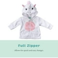 thumbnail image 2 of Cuddle Club Fleece Hoodie Jacket Winter Baby Clothes, Unicorn 4T, 2 of 6