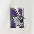 thumbnail image 3 of Men's Colosseum White Northwestern Wildcats Tortugas Logo Quarter-Zip Jacket, 3 of 4